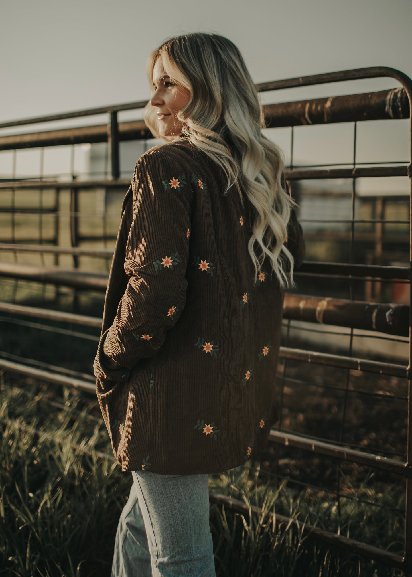 Lyndee Corduroy Blazer