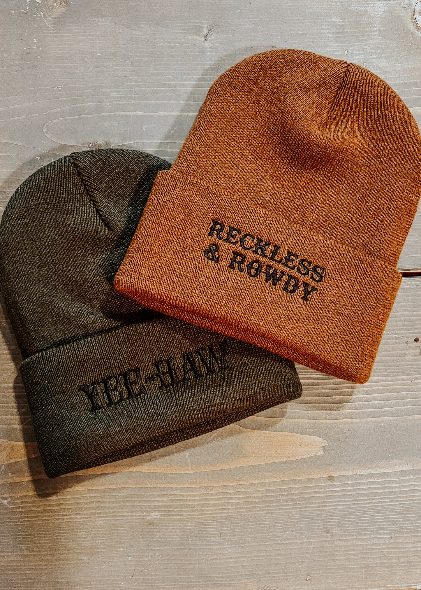 Western Embroidered Toques