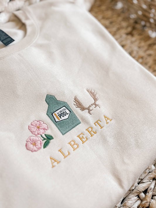 Alberta Wildrose Crewneck