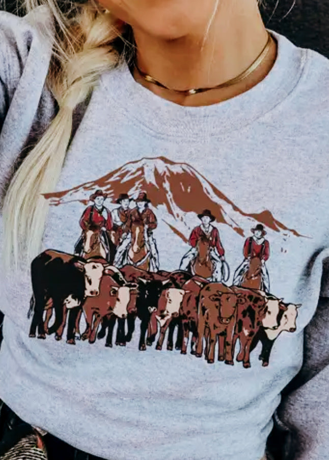 Cattle Drive Sweatshirt