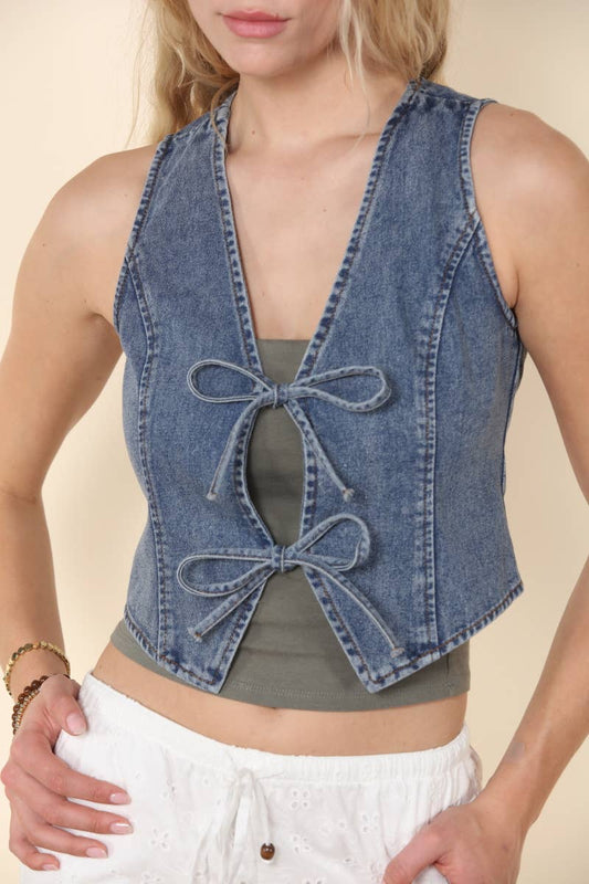 Rodeo Belle Tie Vest