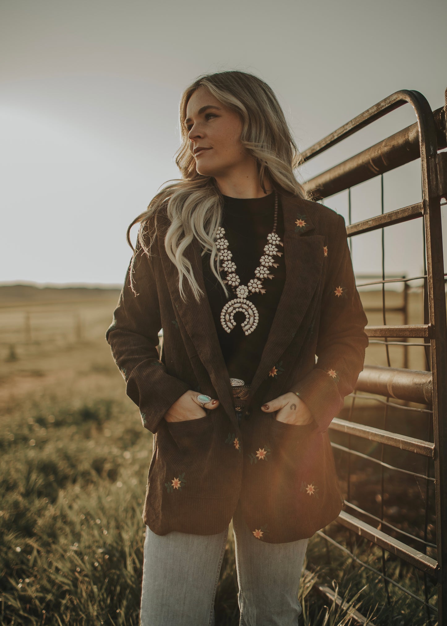 Lyndee Corduroy Blazer