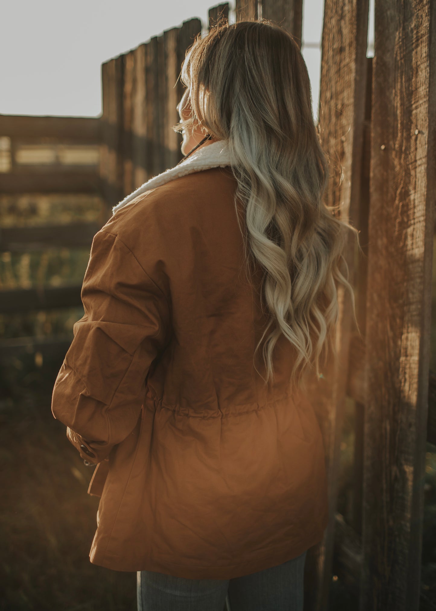 Ellie Sherpa Chore Coat