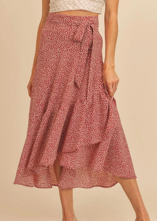 Mae Wrap skirt