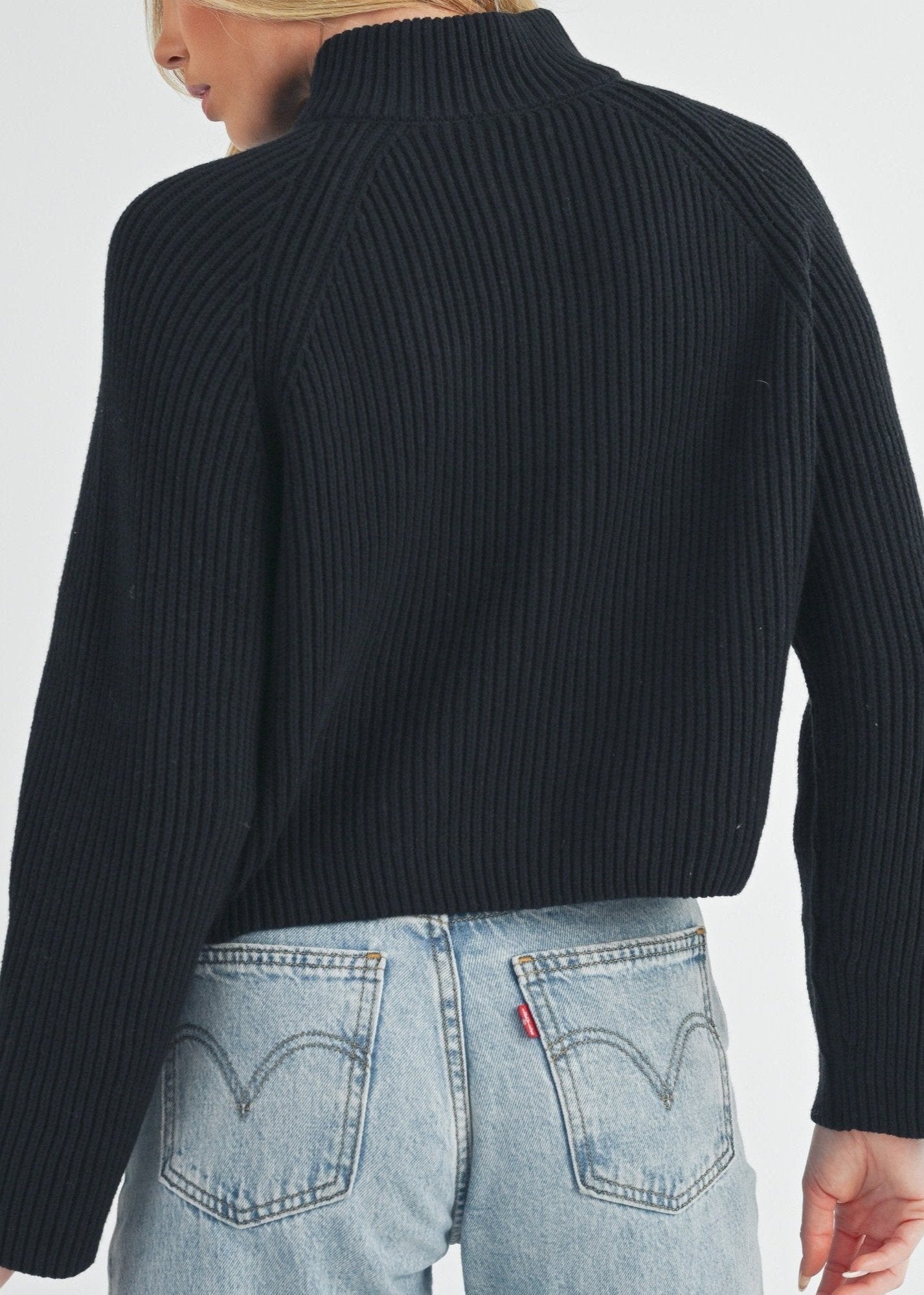 Debbie Half-zip Sweater