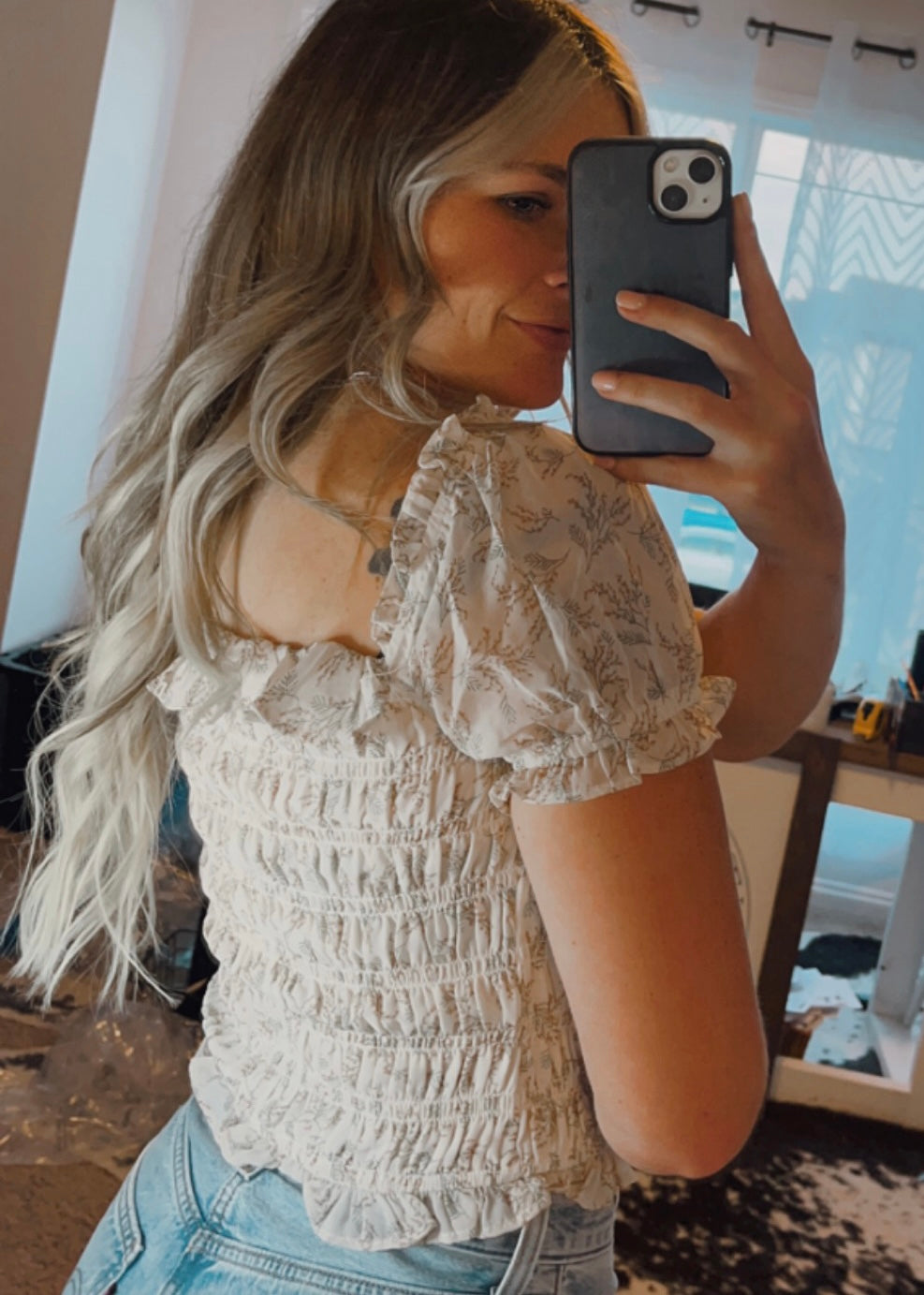 Ada Ruffle Top