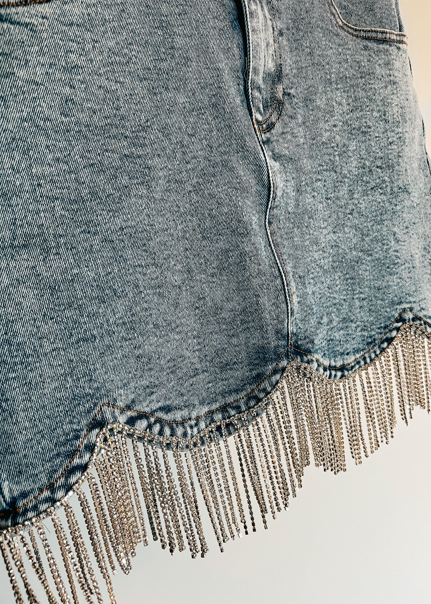 Adeline Rhinestone Skirt