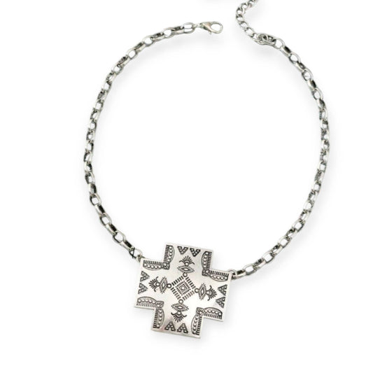 Boho Wild West Chain Necklace