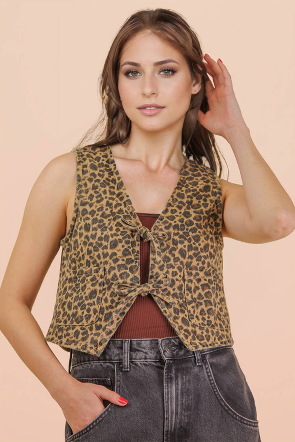 Desert Leopard Vest