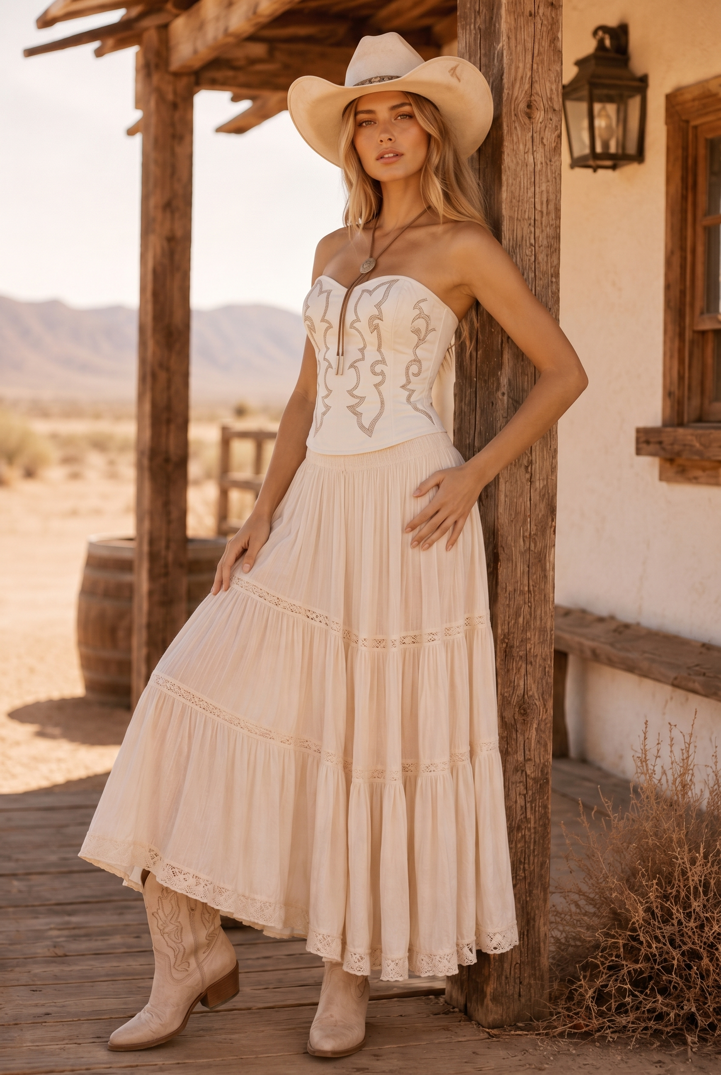 Boot Stitch Bustier