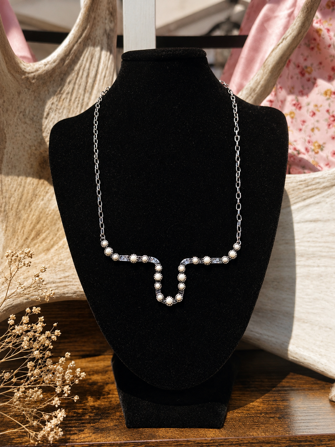 Ivory Longhorn Necklace