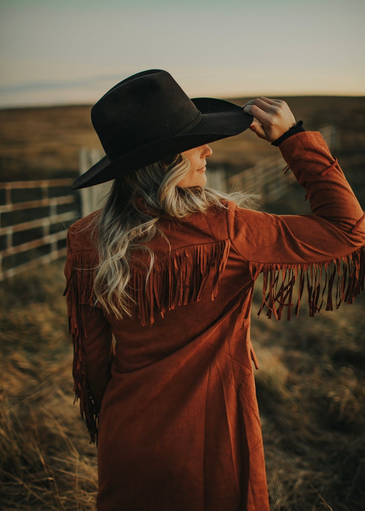 Layne Fringe Blazer