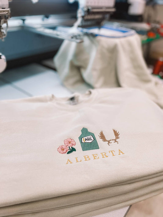 Alberta Wildrose Crewneck