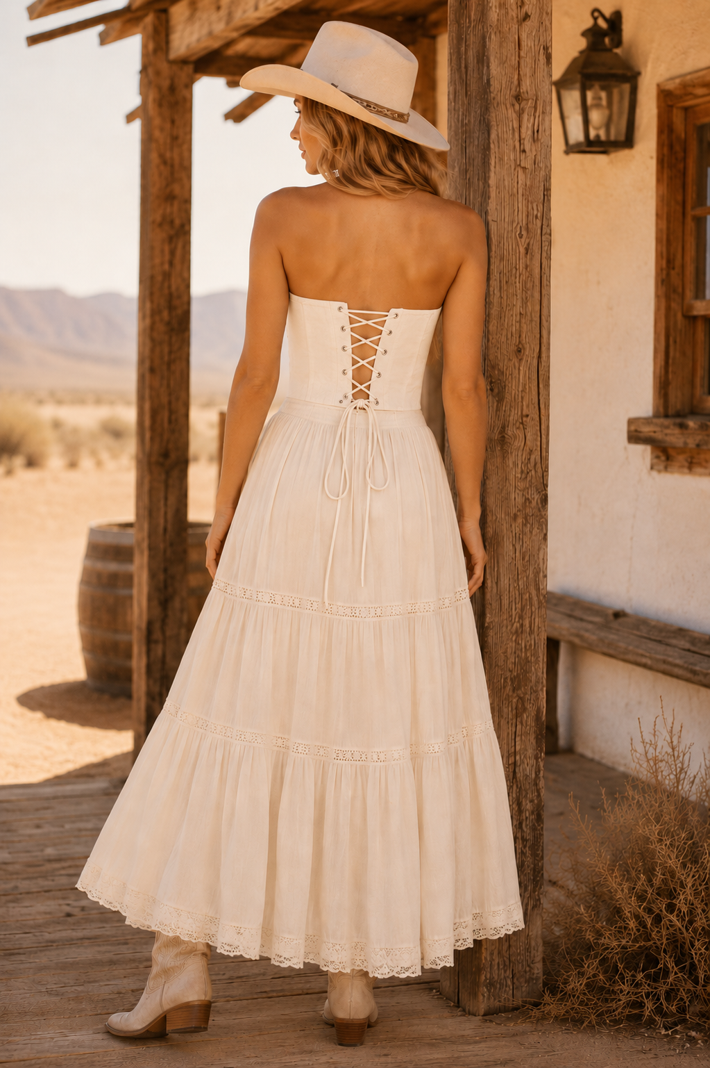 Boot Stitch Bustier