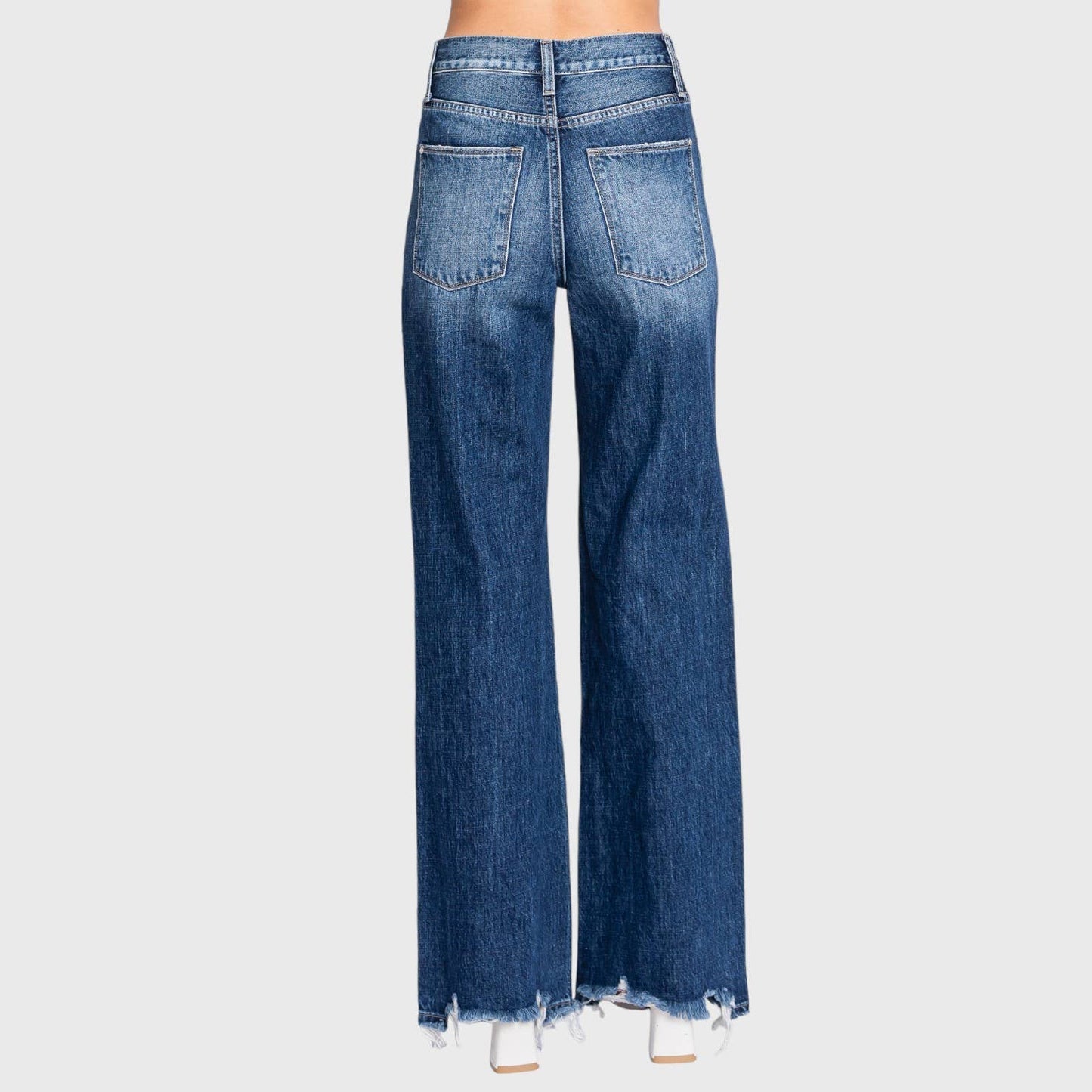 Lainey High Rise Distressed Jeans
