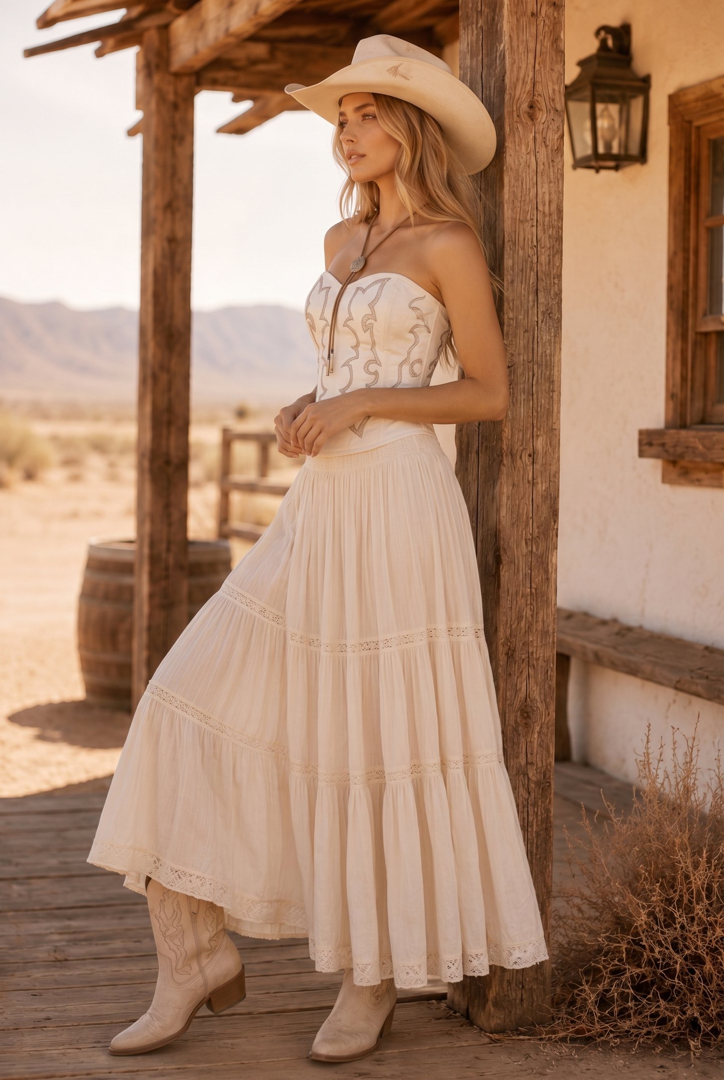 Boot Stitch Bustier