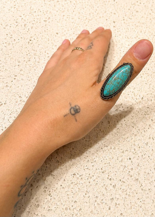 Mesa Turquoise Ring